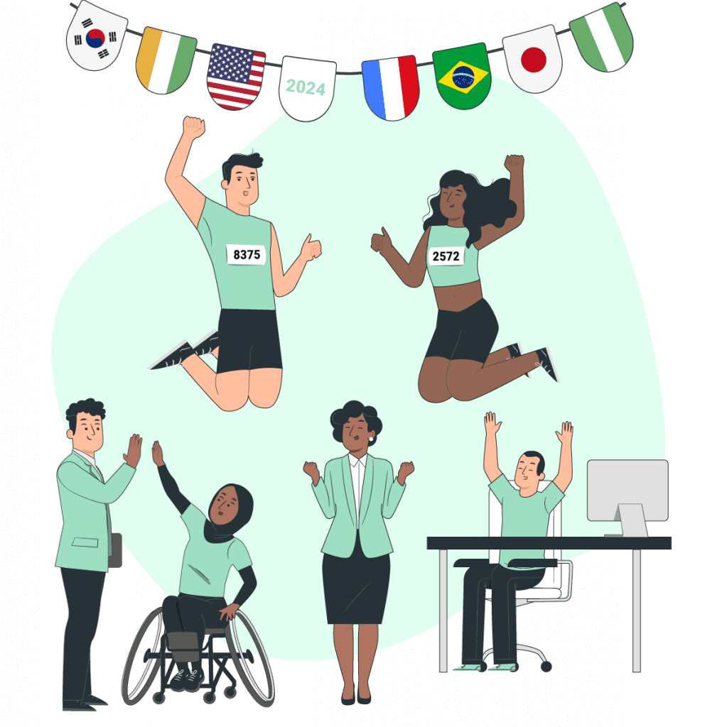 Jeux 2024 en entreprise : le challenge pour mobiliser vos collaborateurs